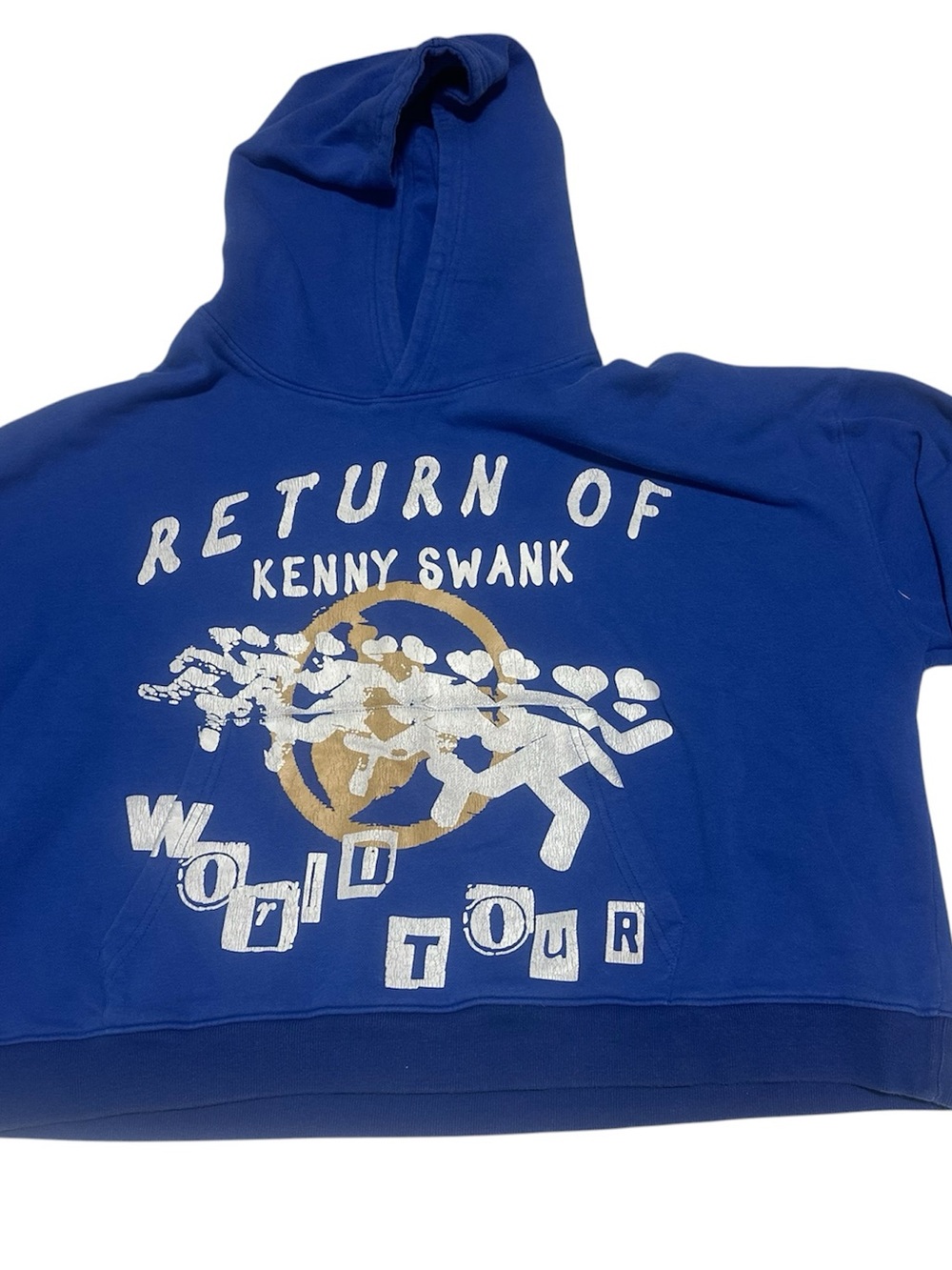 Royal Blue "Return of Kenny Swank" Graphic Hoodie
